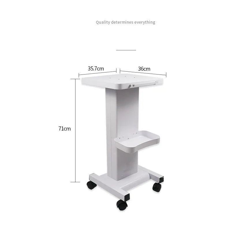 stainless steel dental clinic trolley 4 mobile wheels facial spa beauty salon machine cart beauty instrument trolley
