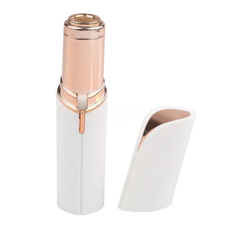 Facial Hair Remover for Women - as Seen on TV Painless Face Shaver - Electric Hair Removal Device for Face Lips Peach Fuzz