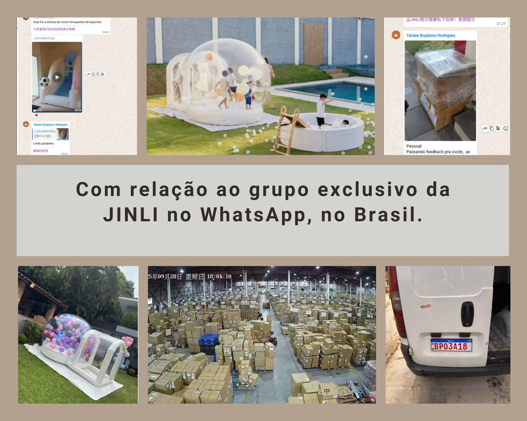 Inflatable bubble house, inflatable trampoline, white inflatable castle, inflatable trampoline toy, free shipping to Brazil