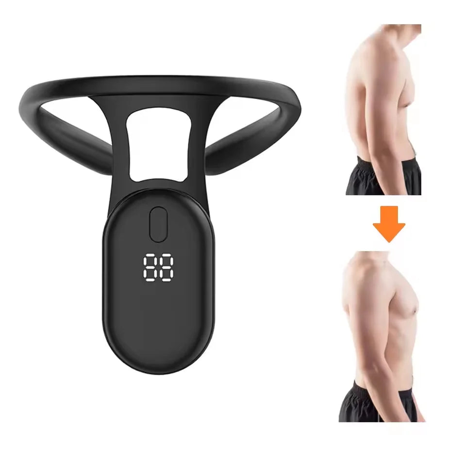 Smart Posture Corrector Back Straightener Realtime Scientific Posture Training Monitoring Neck Hump Corrector Vibration Reminder