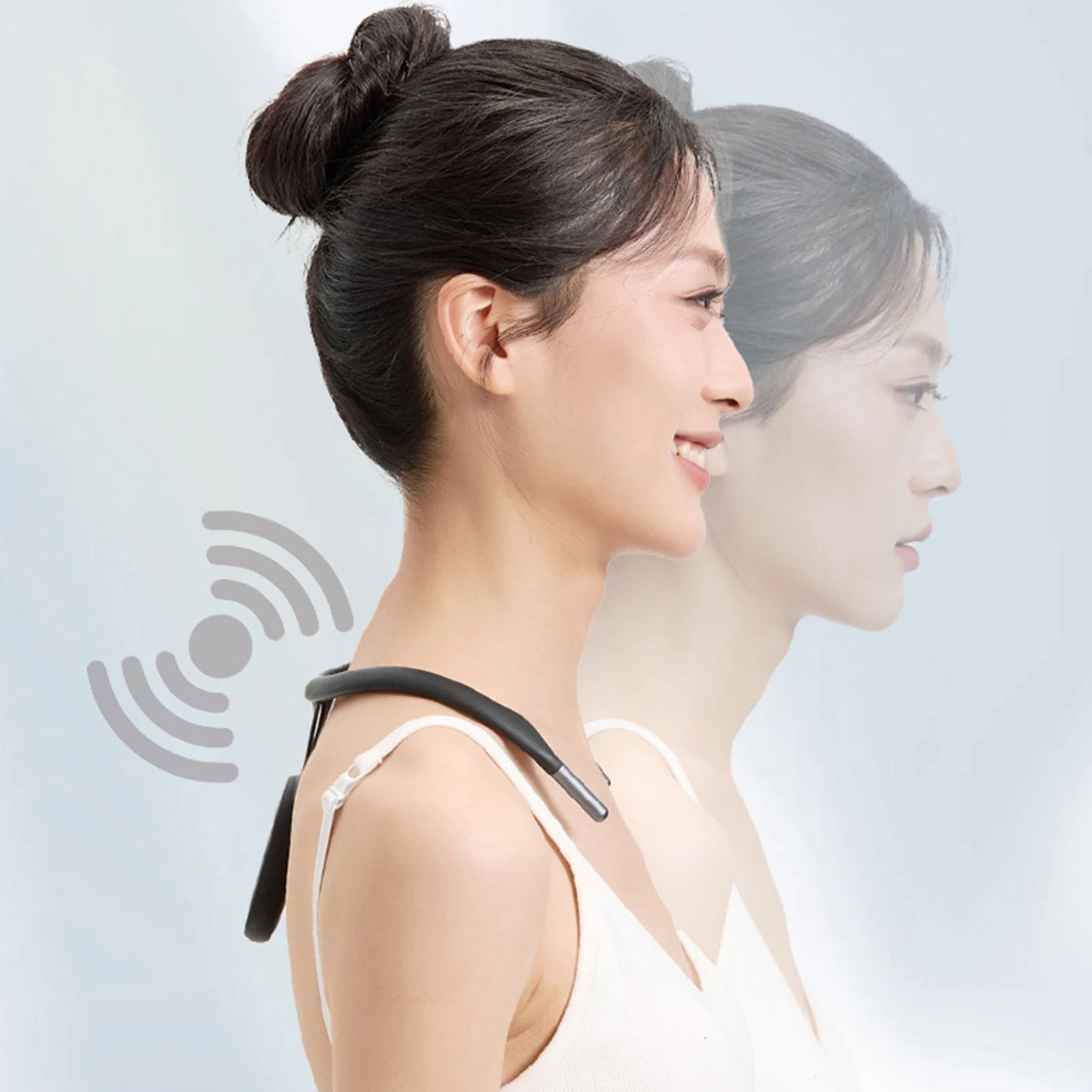 Smart Posture Corrector Back Straightener Realtime Scientific Posture Training Monitoring Neck Hump Corrector Vibration Reminder